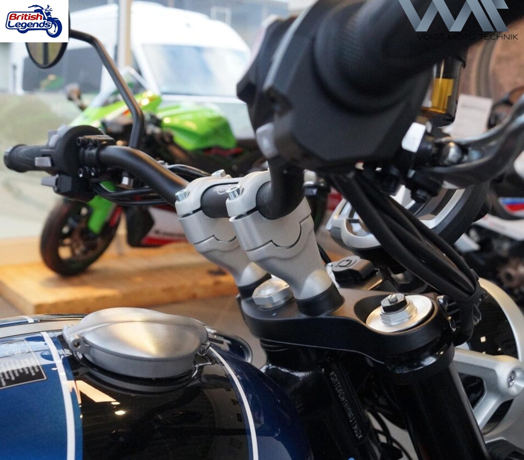 Handlebar Risers for Triumph Scrambler 1200