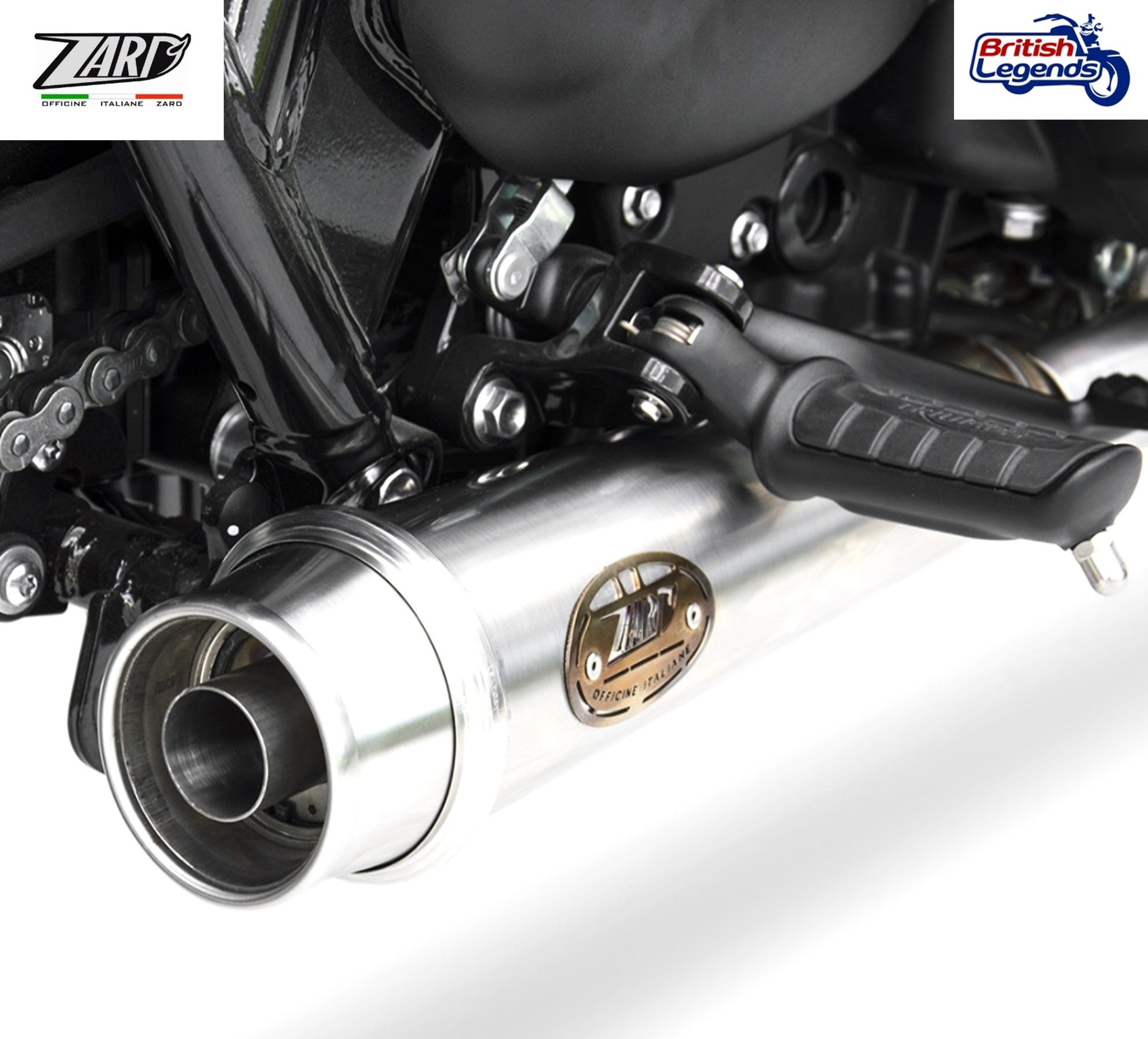 Zard 2-into-2 Exhaust for Triumph Speed Twin 900