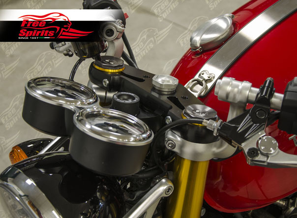 Lowering Triple Clamp for Triumph Thruxton R/RS