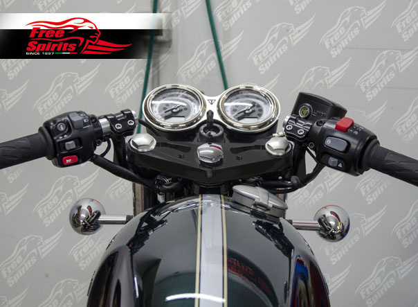 Lowering Triple Clamp for Triumph Thruxton R/RS