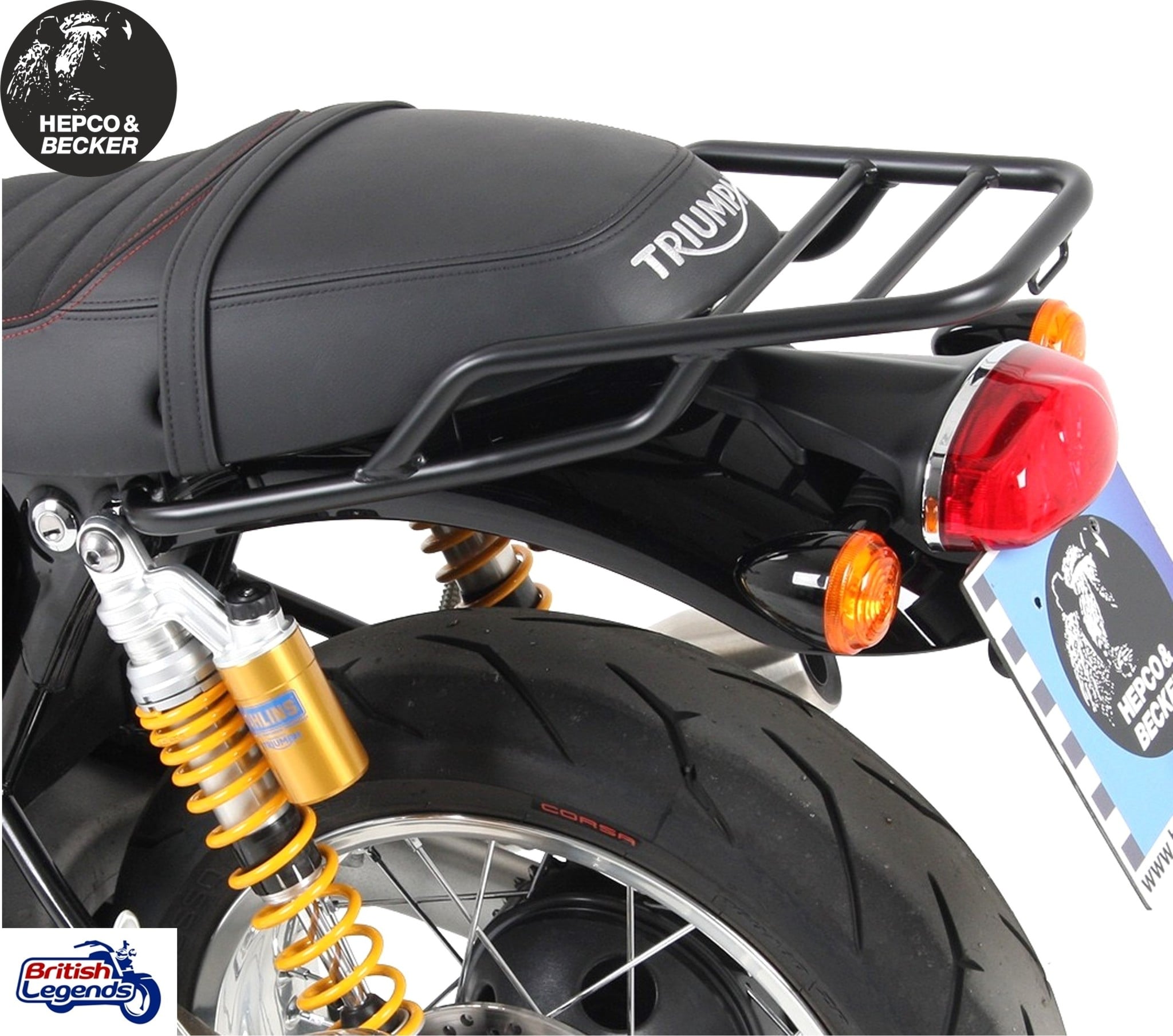 Luggage/Topcase Rack for Triumph Thruxton