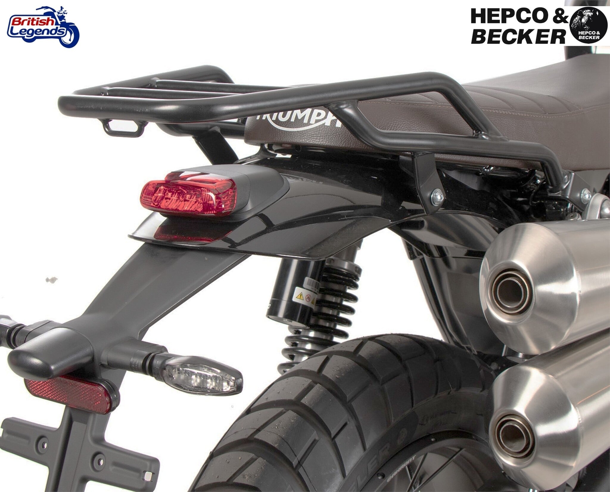 Porte-Paquet/Top-Case pour Triumph Scrambler 1200