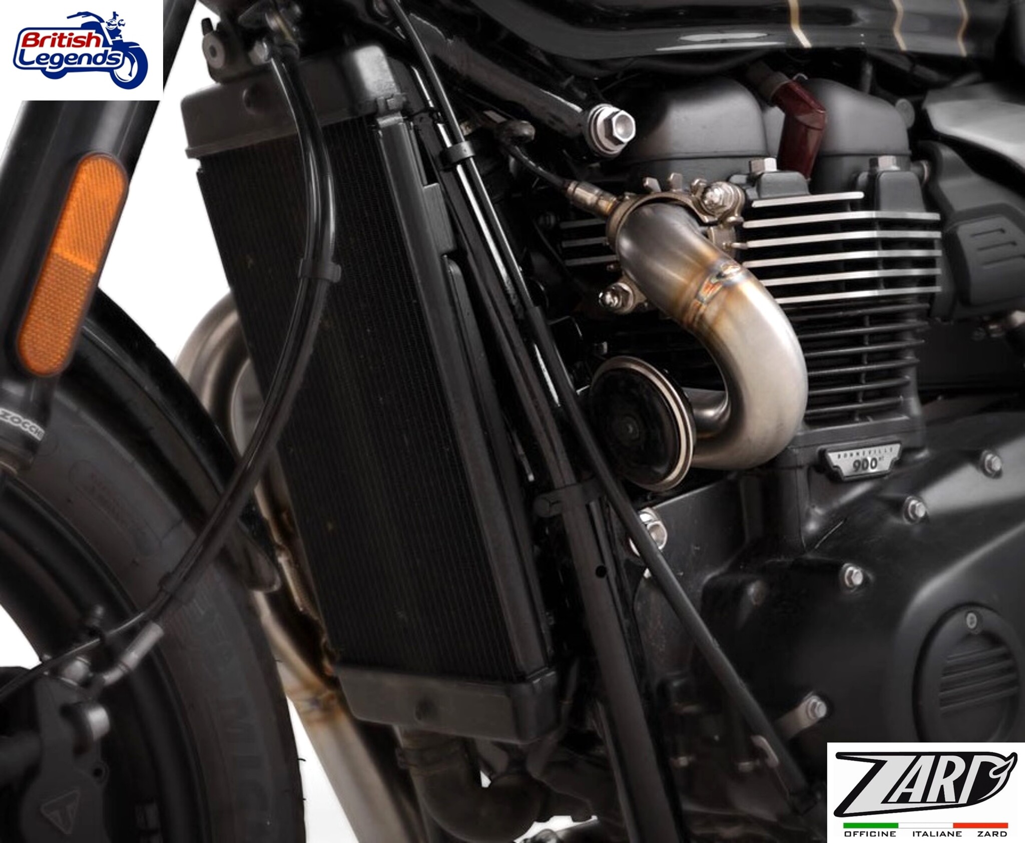 Zard 2-into-1 Exhaust for Triumph Speed Twin 900