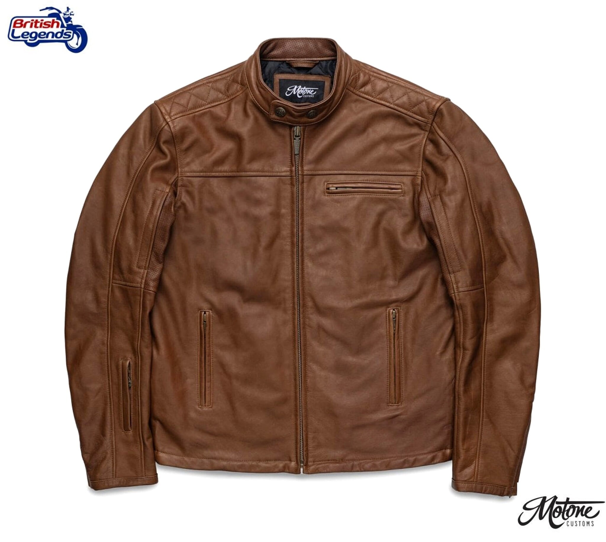 Motone Revolver Blouson Cuir (noir ou brun)