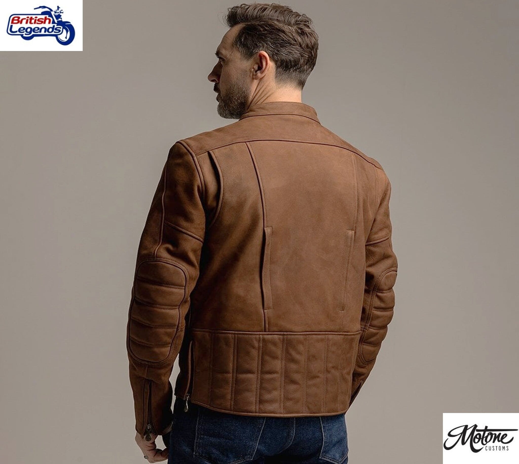 Motone Shogun Blouson Nubuck (noir ou brun)
