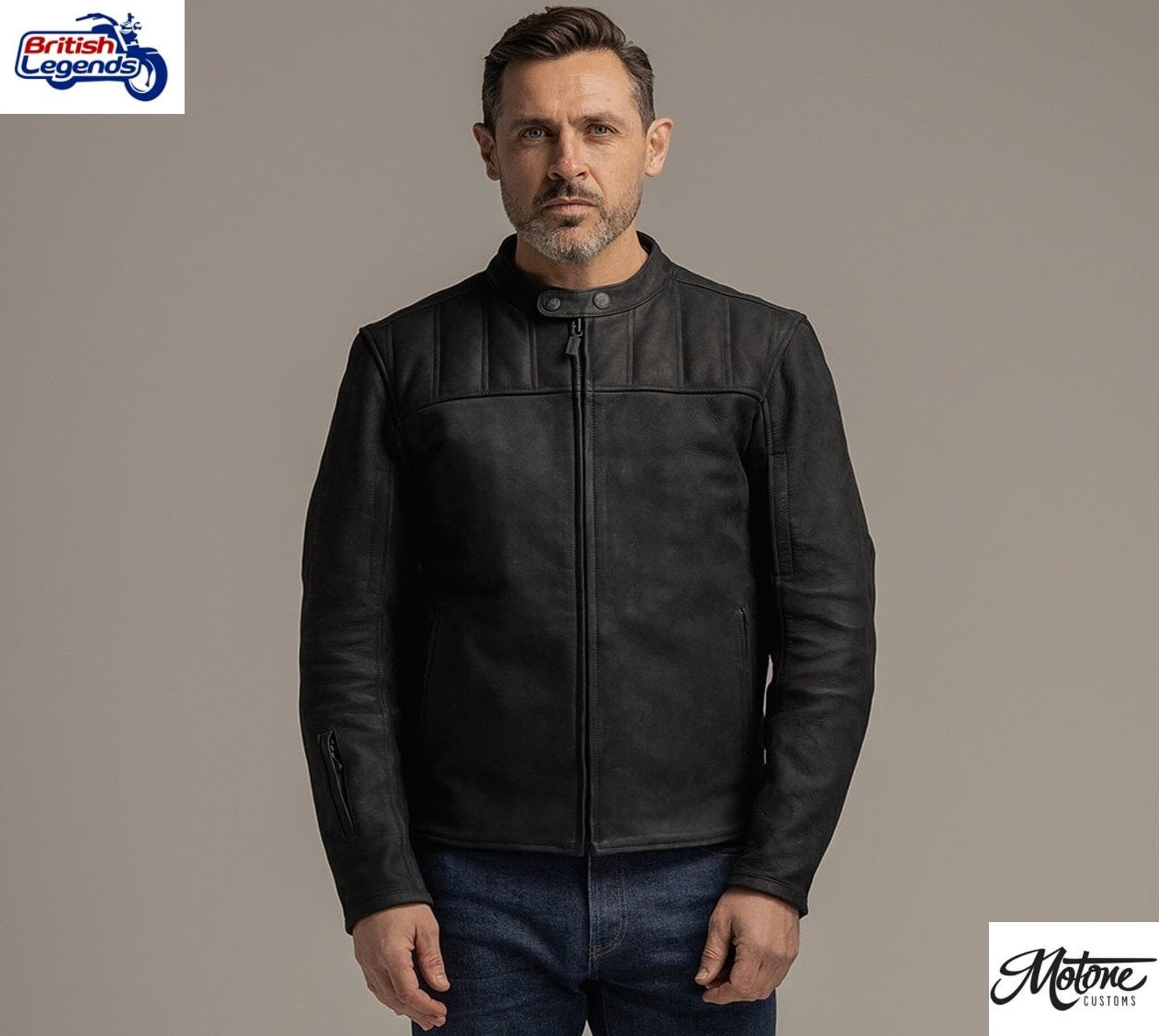 Motone Shogun Blouson Nubuck (noir ou brun)