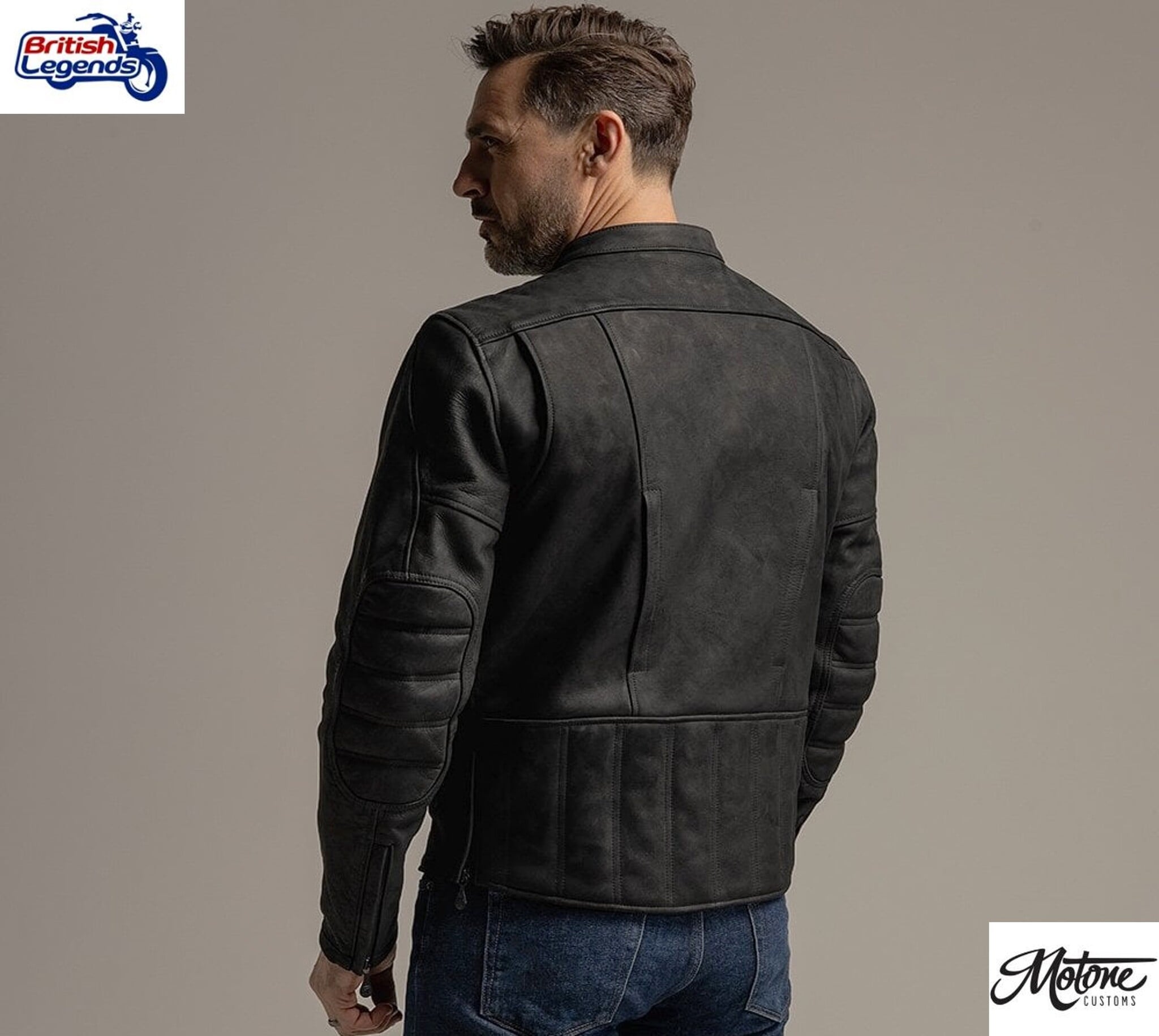 Motone Shogun Blouson Nubuck (noir ou brun)