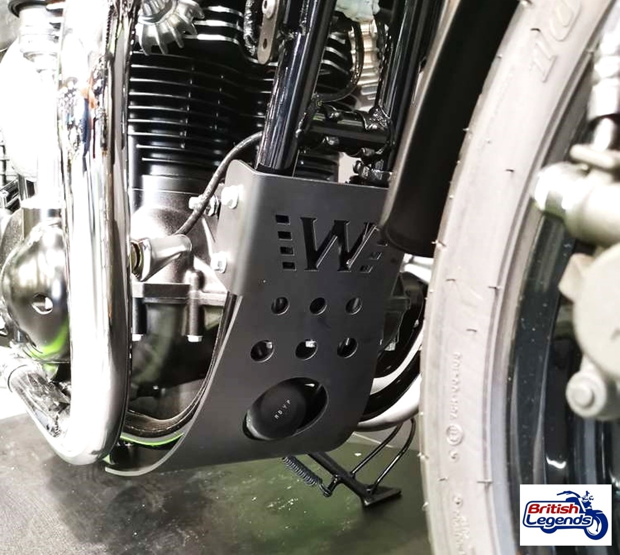 Sabot Moteur pour Kawasaki W650 & W800