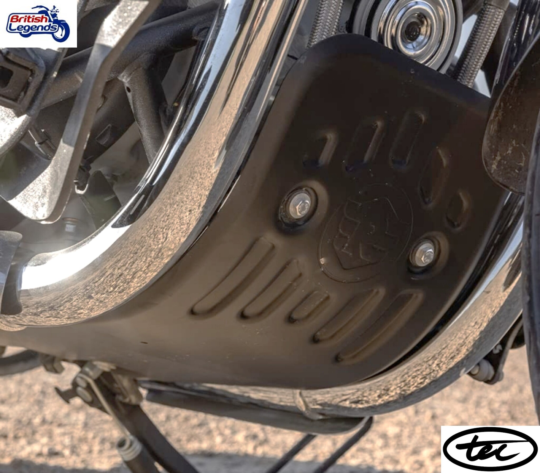 Sabot Moteur pour Royal Enfield Super Meteor & Shotgun 650