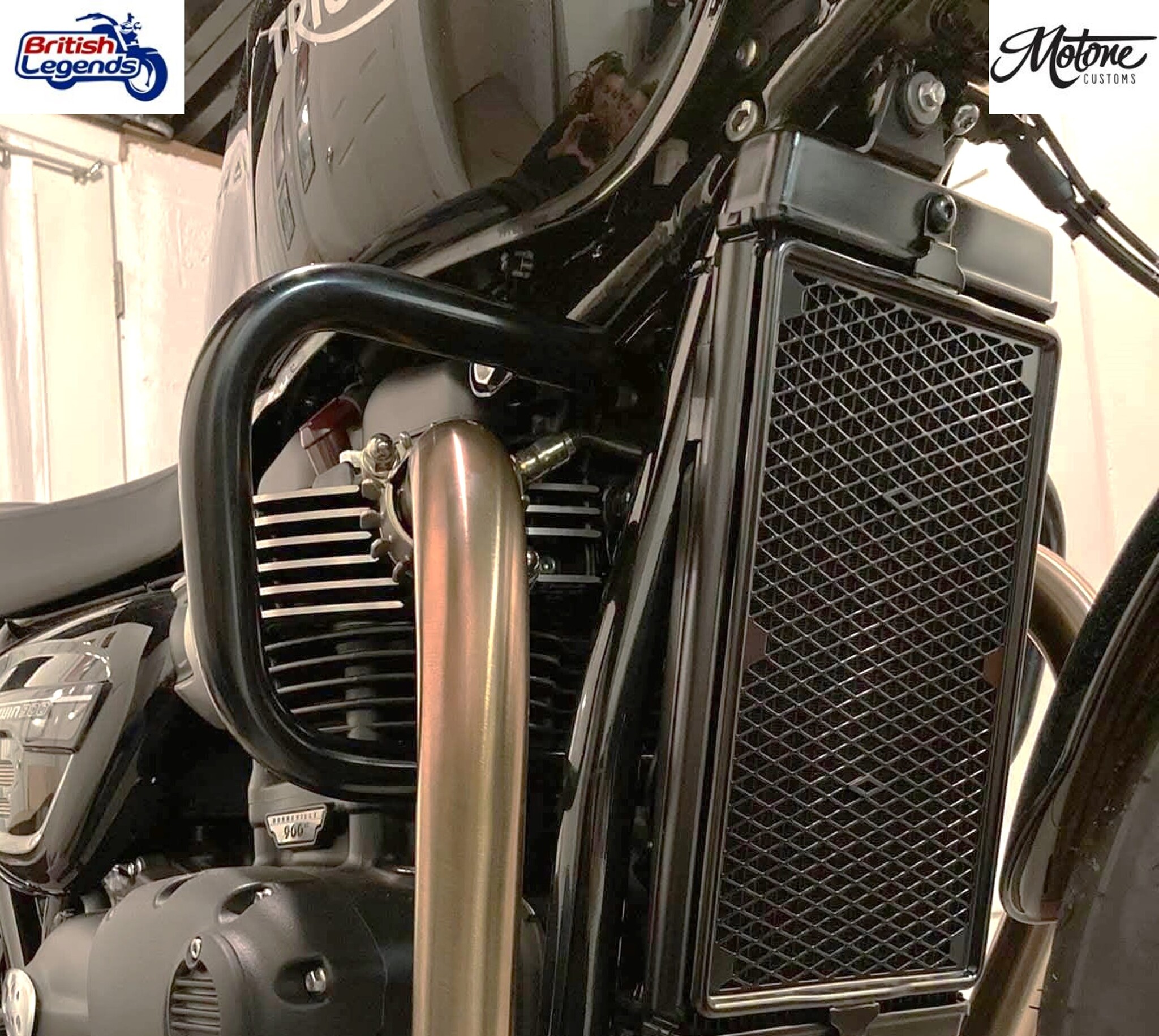 Barres de Protection Inox pour Triumph Twins 2016+