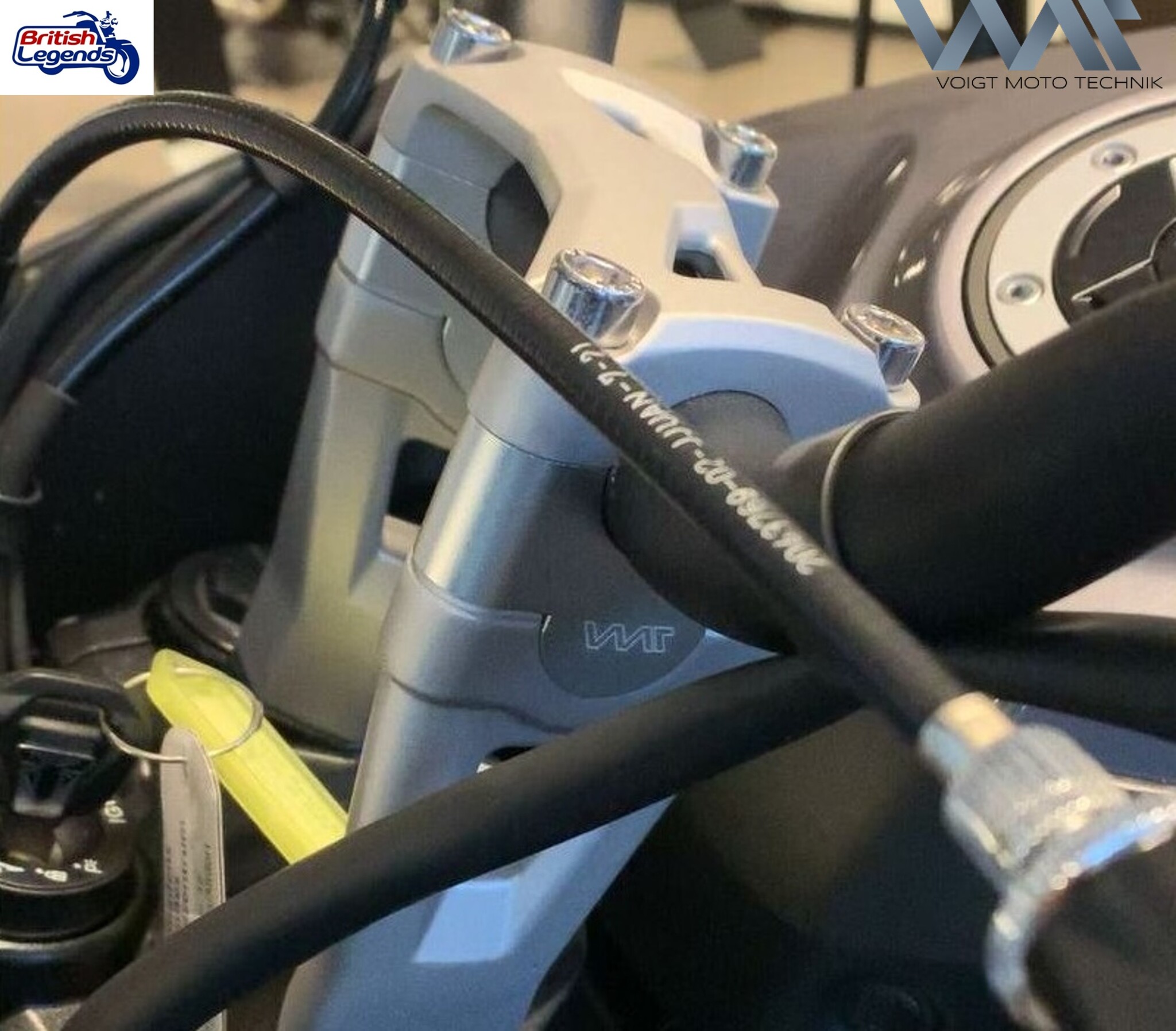 Rehausses de Pontets pour Triumph Tiger