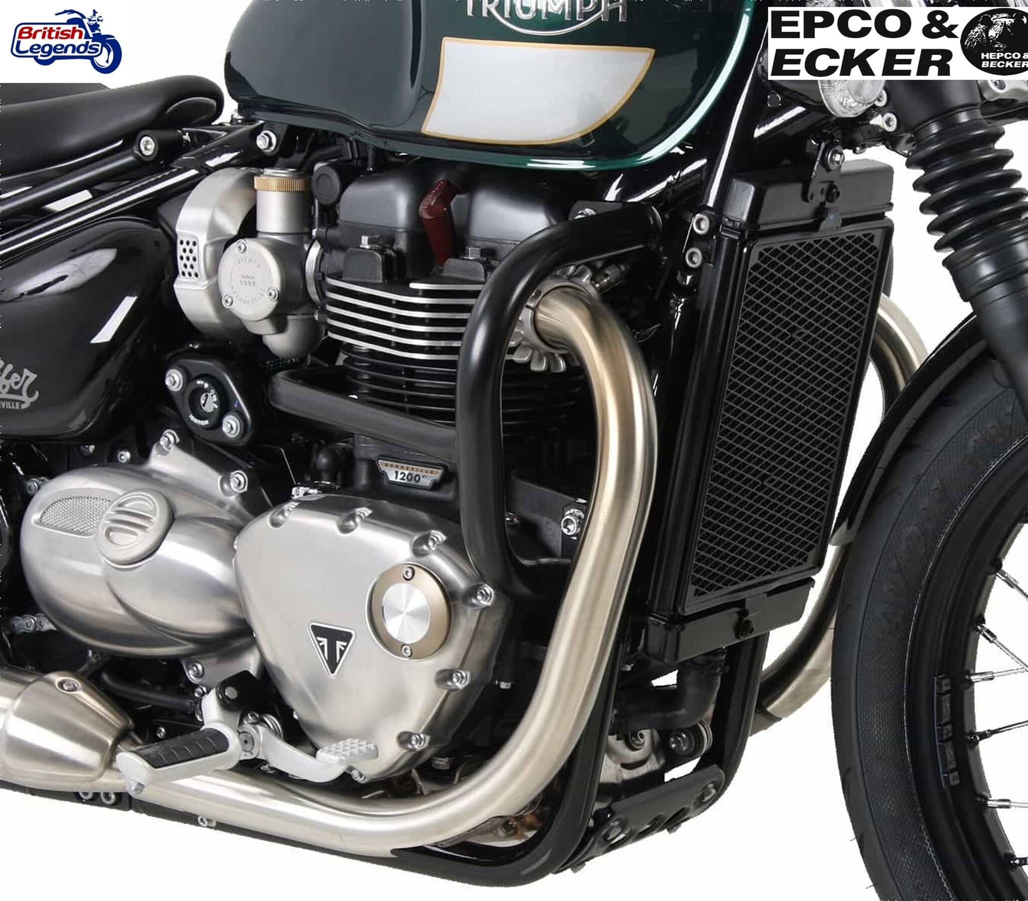 Engine Protection Bars for Triumph Bobber