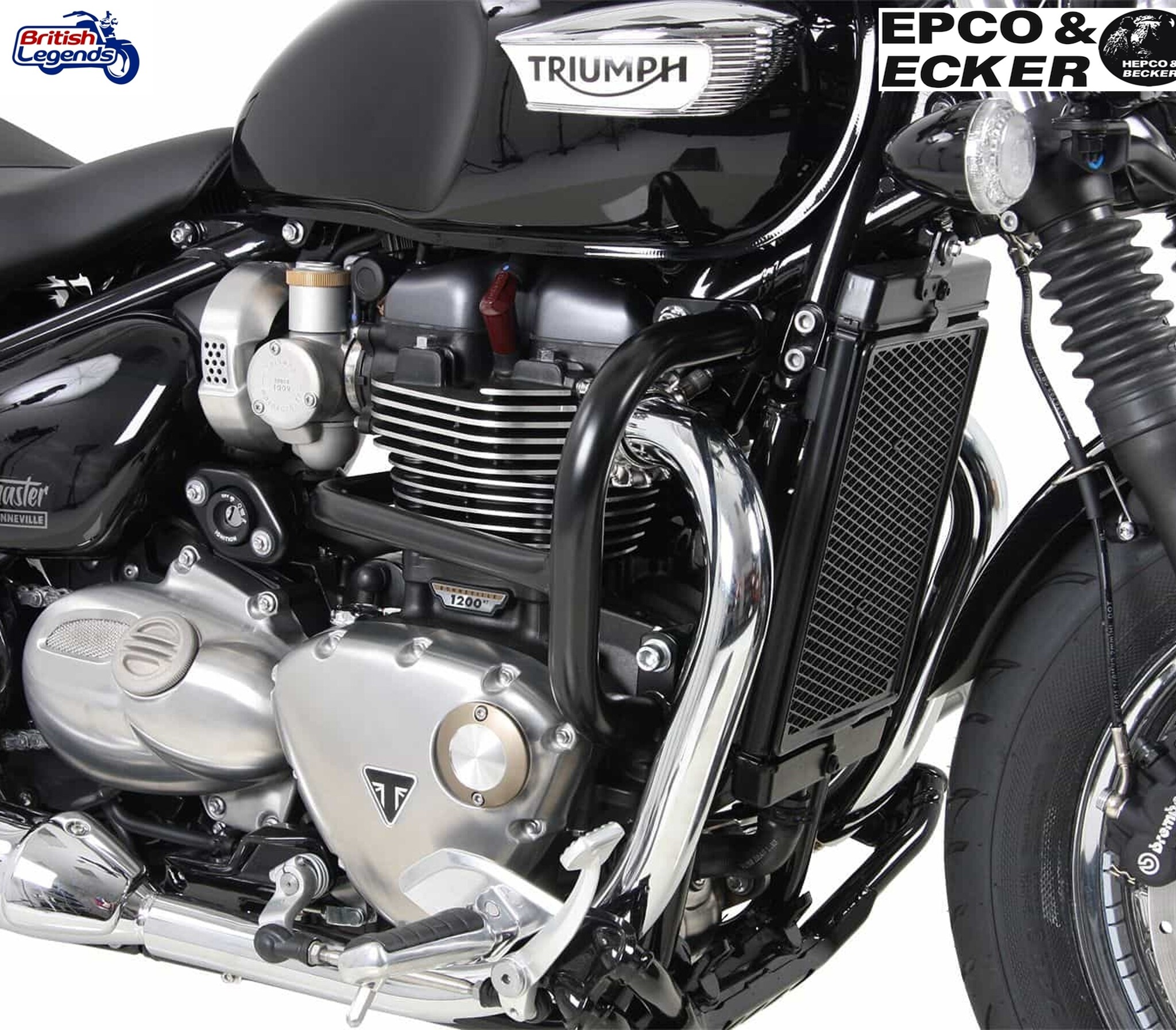 Engine Protection Bars for Triumph Bobber
