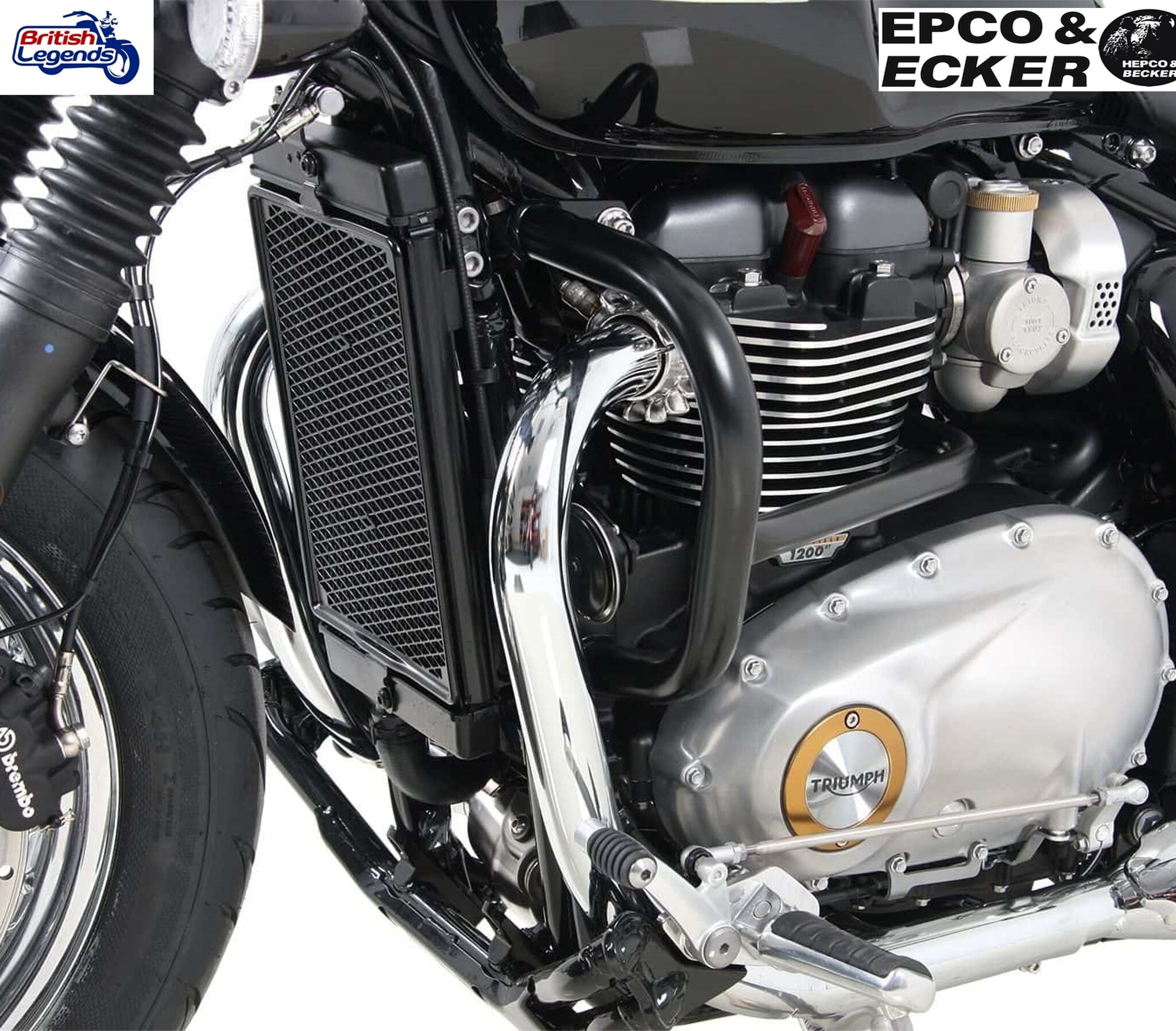 Engine Protection Bars for Triumph Bobber