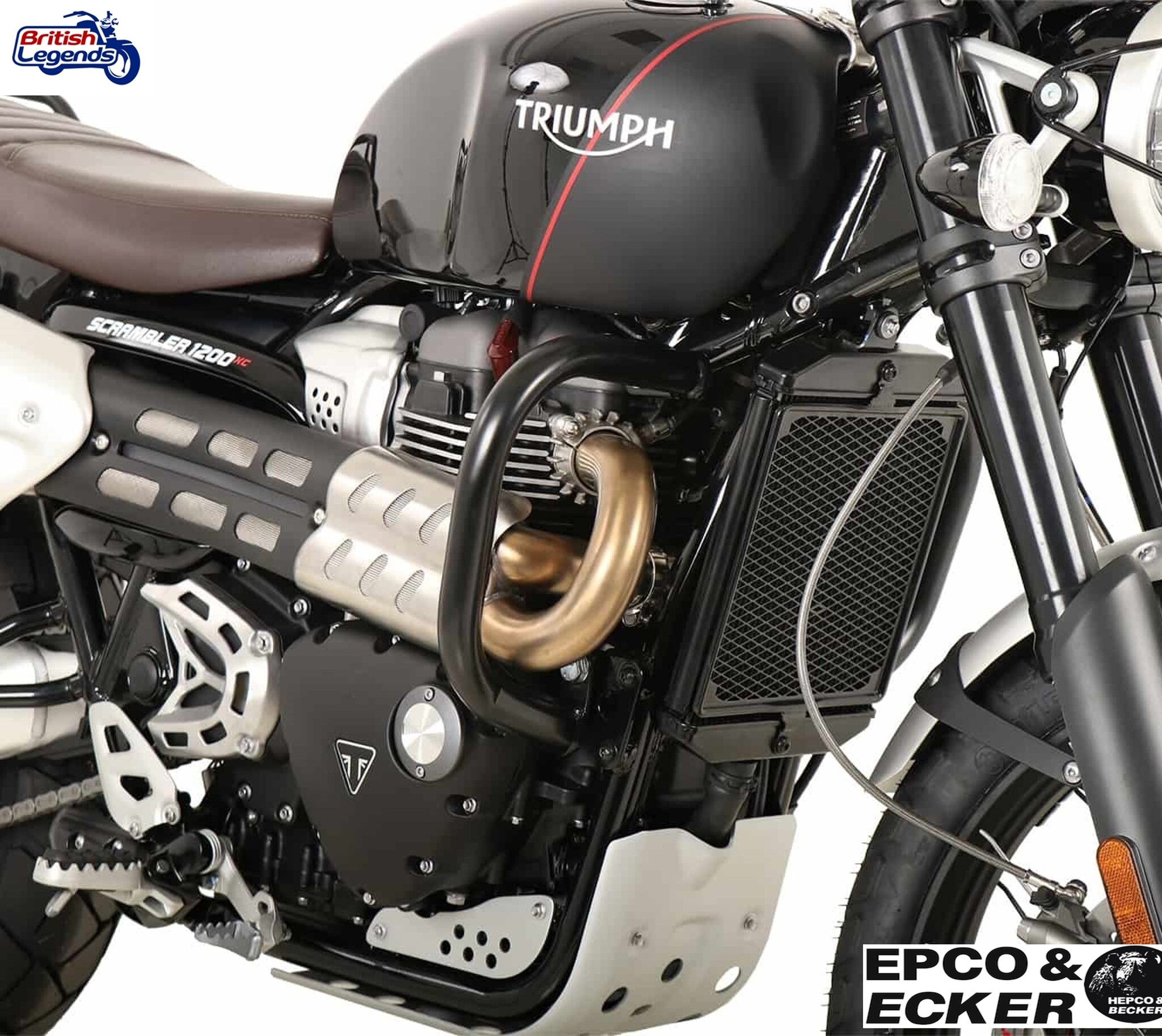 Barres de Protection Moteur pour Triumph Scrambler 1200
