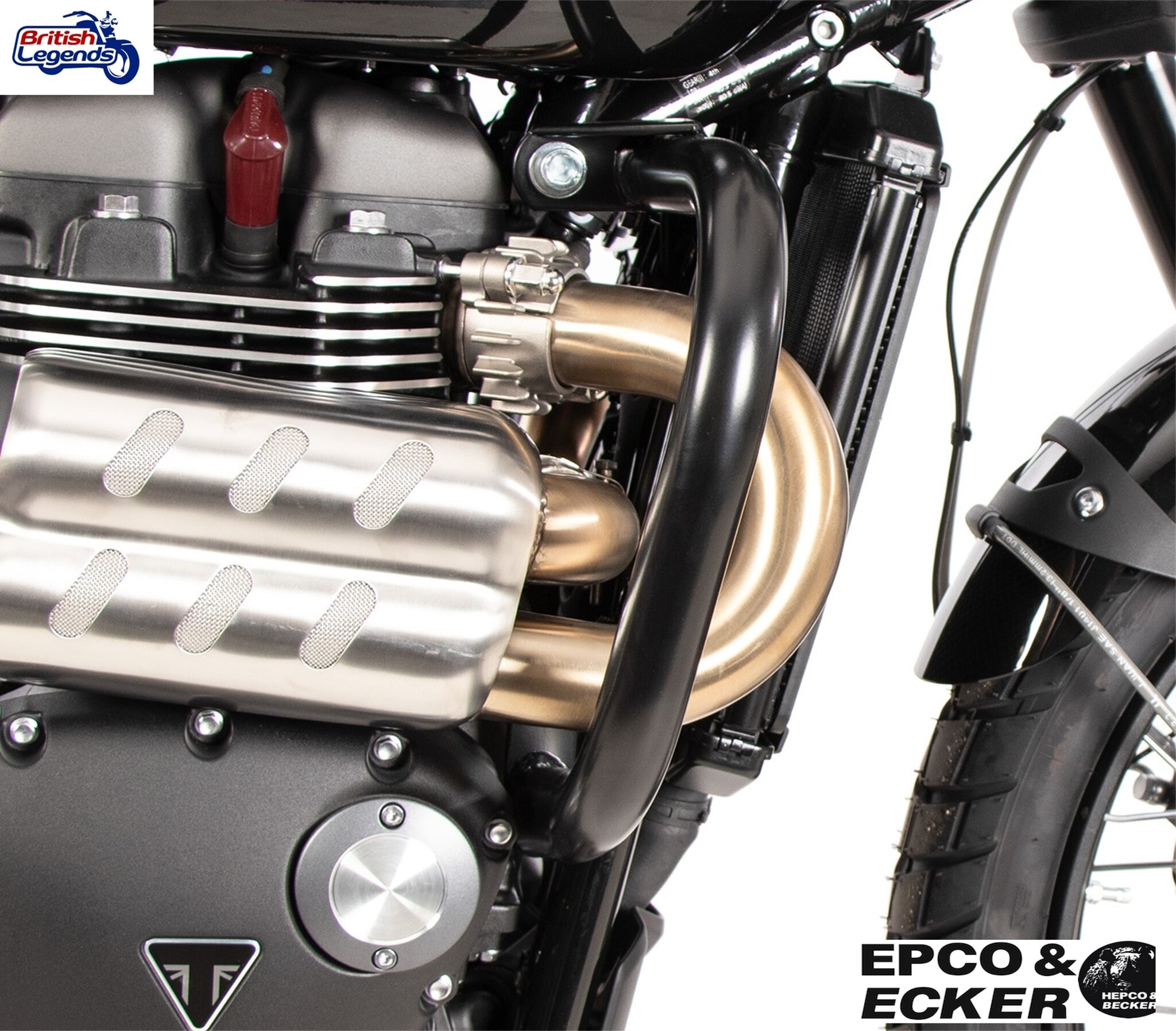 Barres de Protection Moteur pour Triumph Scrambler 1200