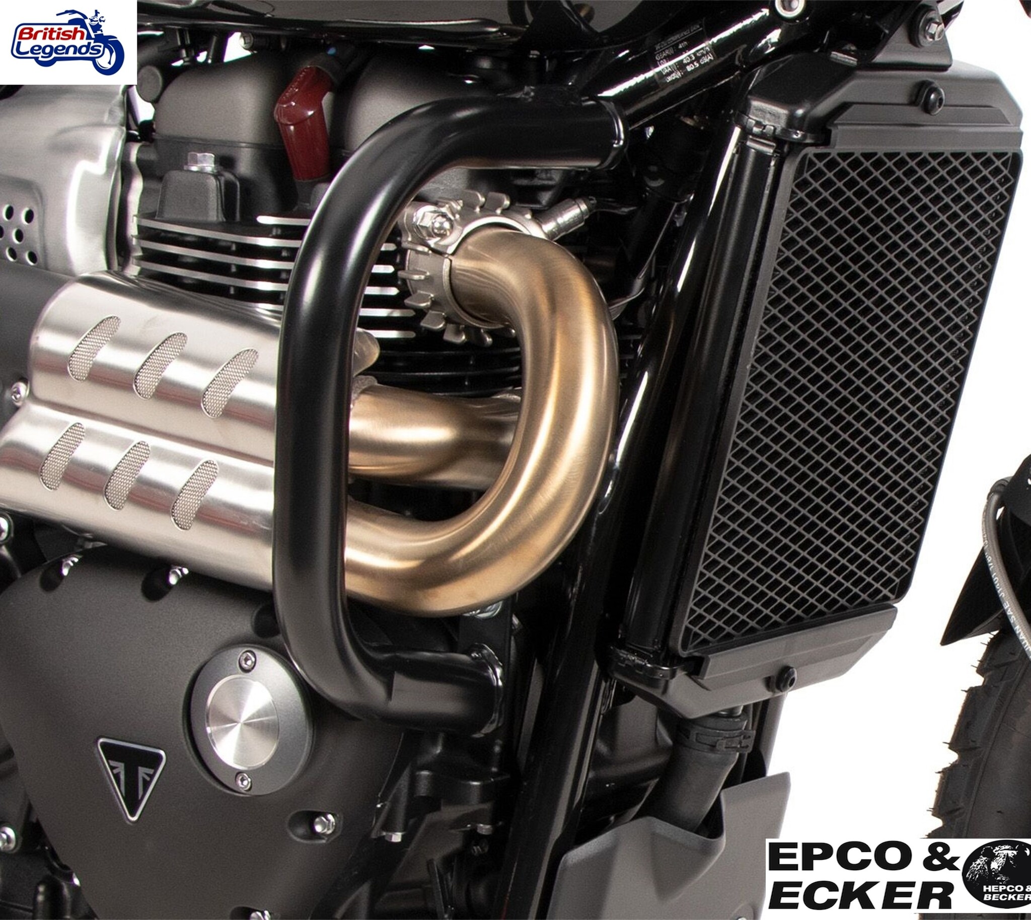 Barres de Protection Moteur pour Triumph Scrambler 1200