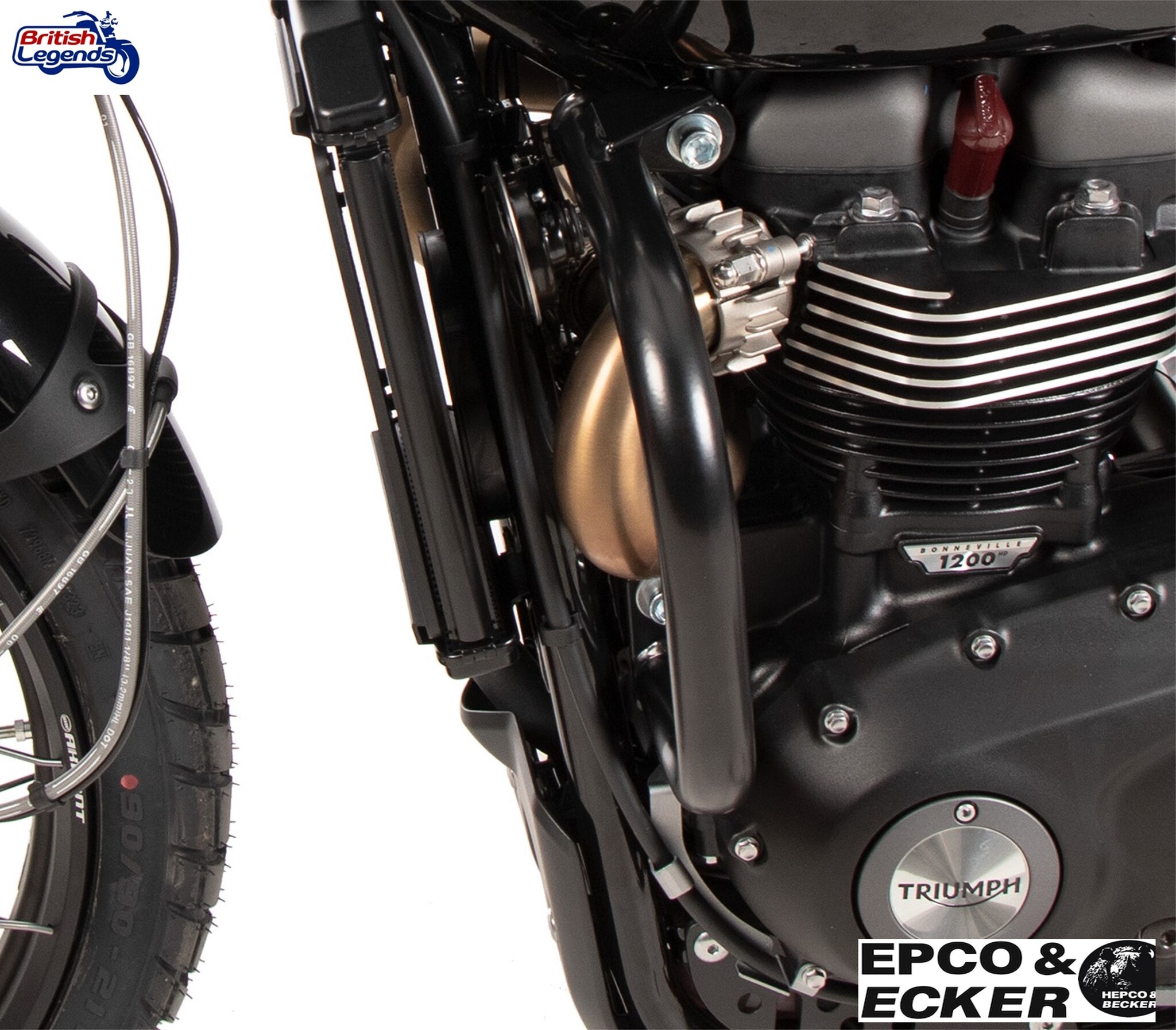 Barres de Protection Moteur pour Triumph Scrambler 1200