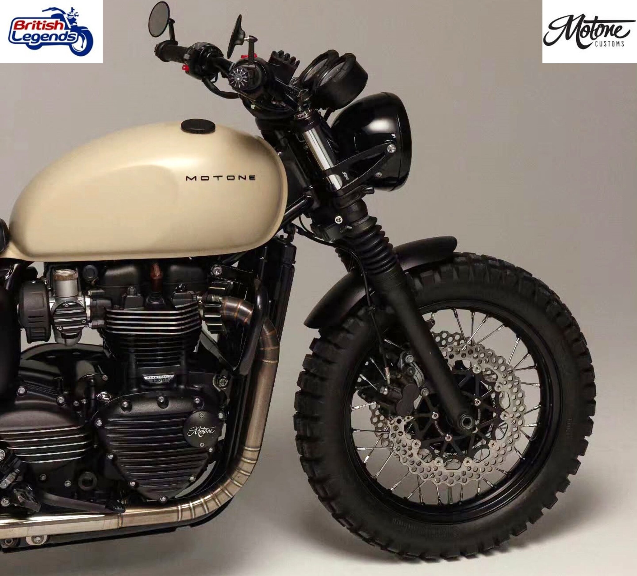 Set of FR+RR Brake Discs for Triumph Scrambler 1200