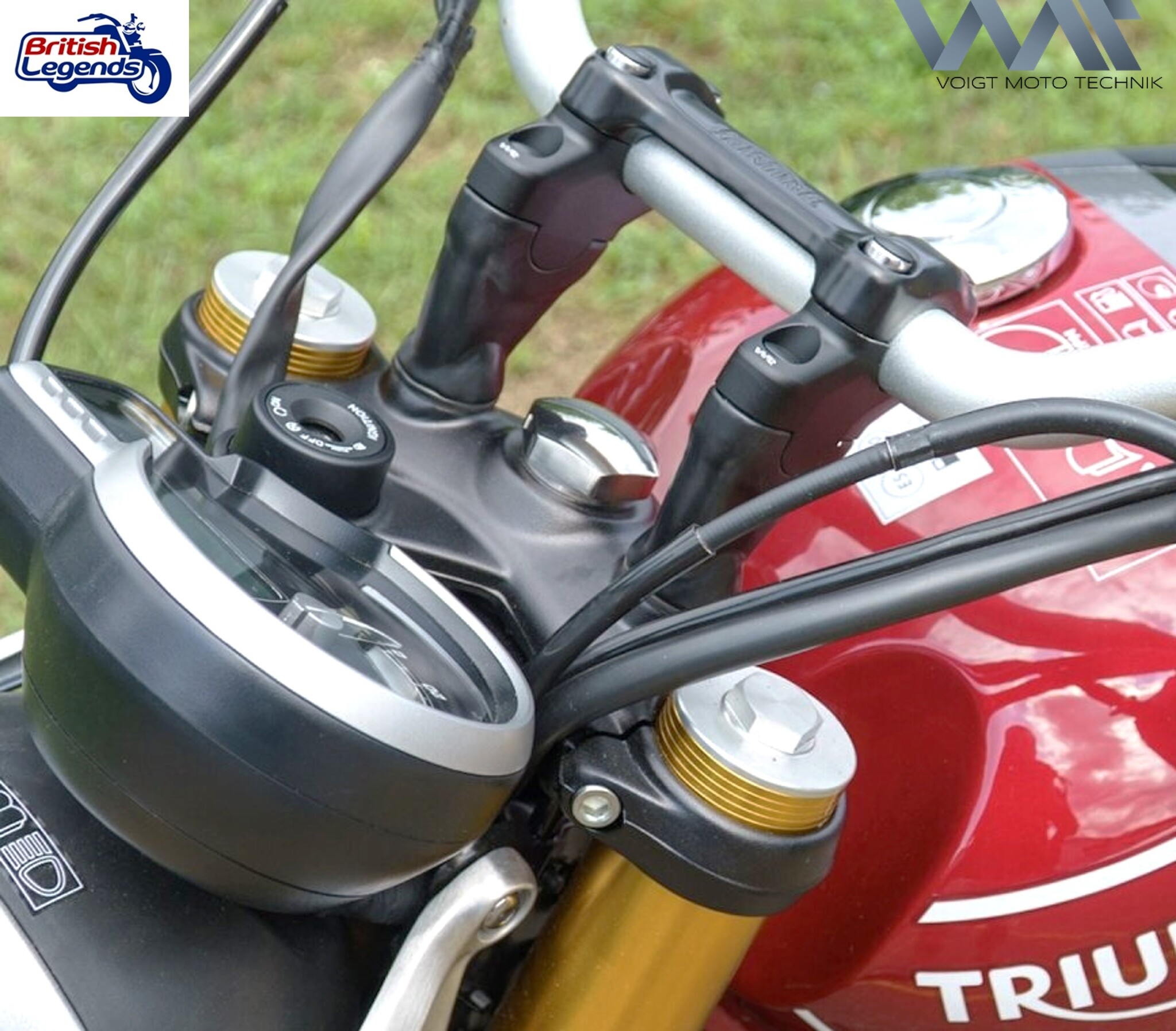 Handlebar Risers for Triumph Speed 400