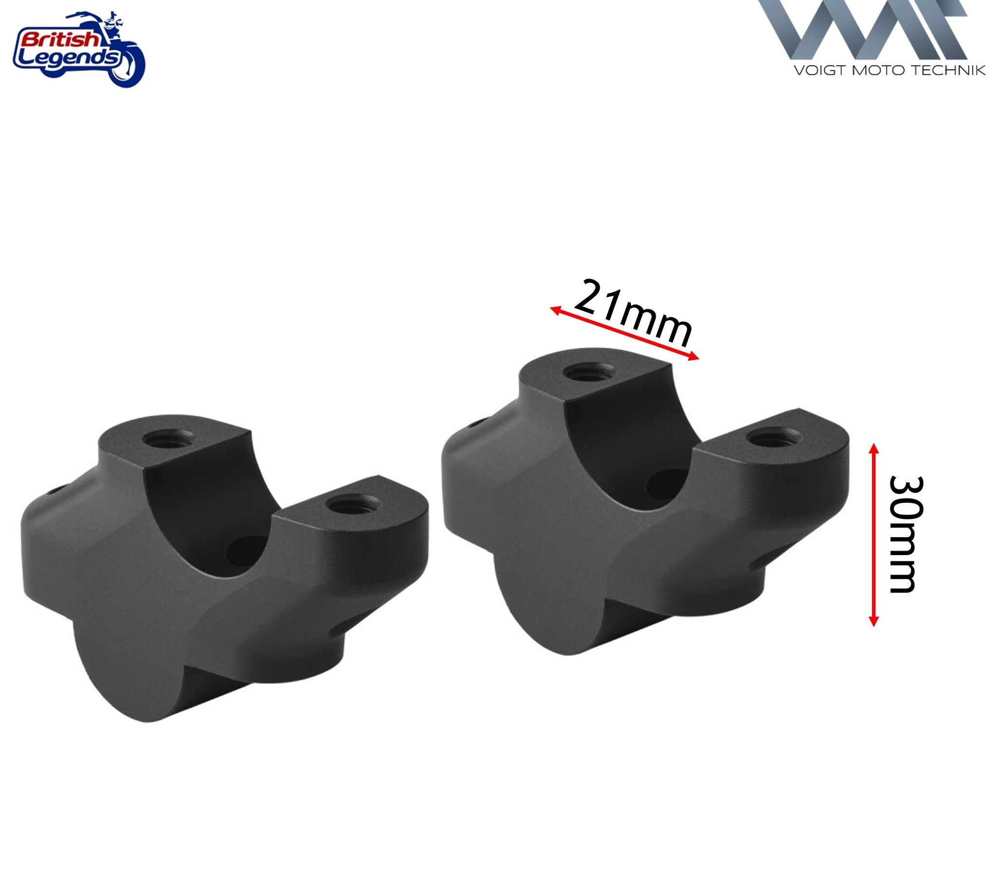 Handlebar Risers for Triumph Speed 400