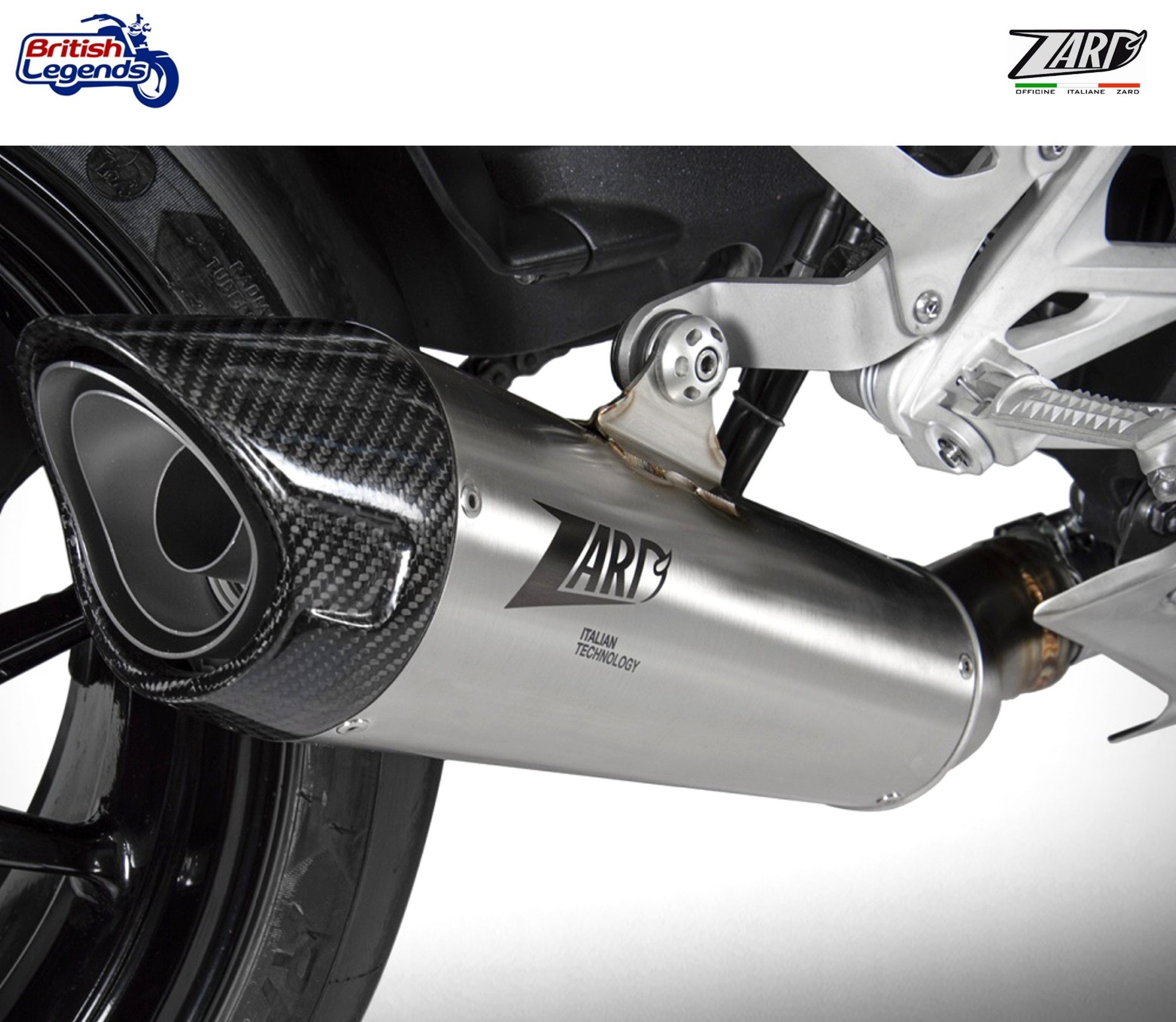 Silenciador de Titanio Triumph Speed Triple 1200