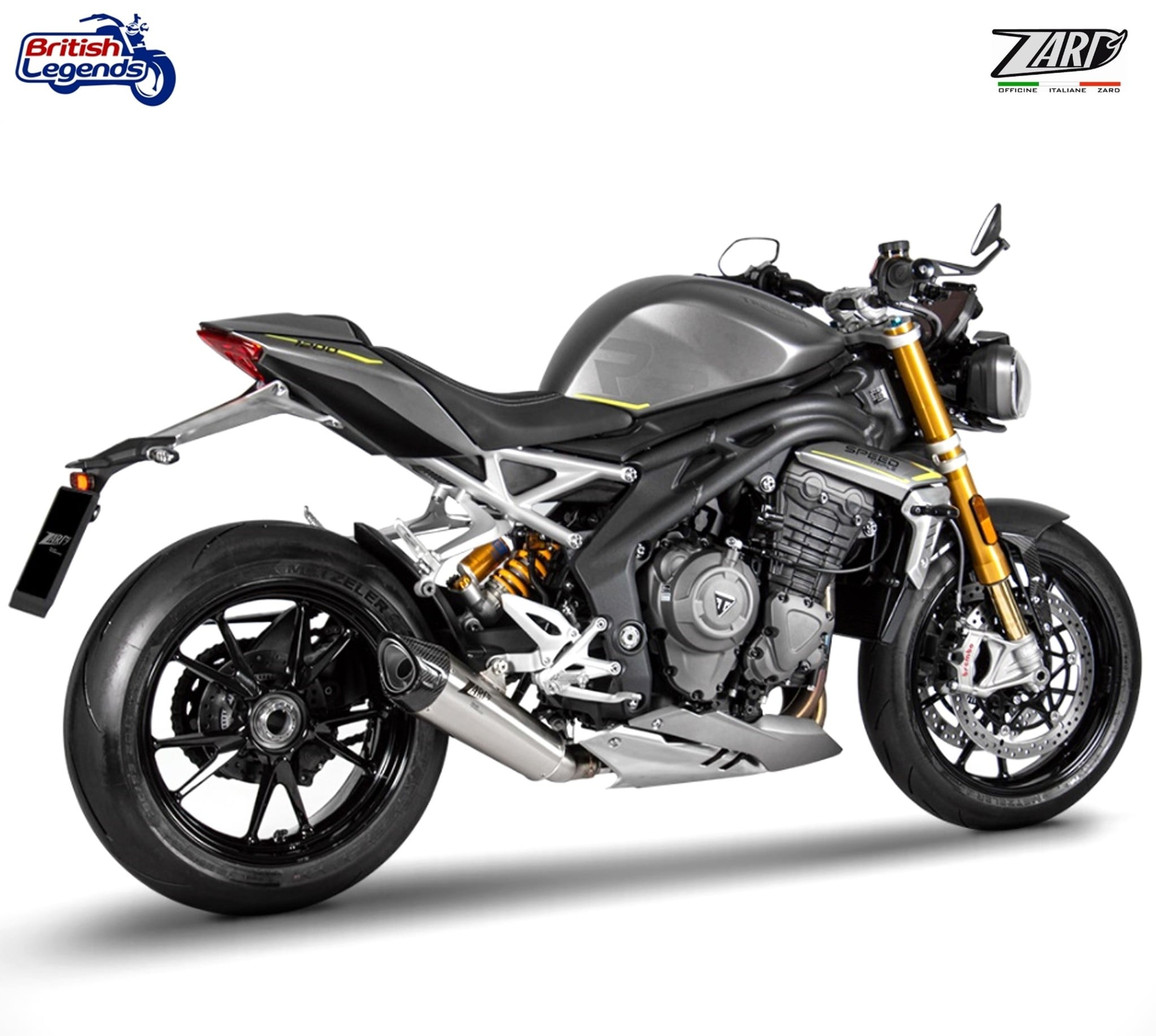 Silenciador de Titanio Triumph Speed Triple 1200