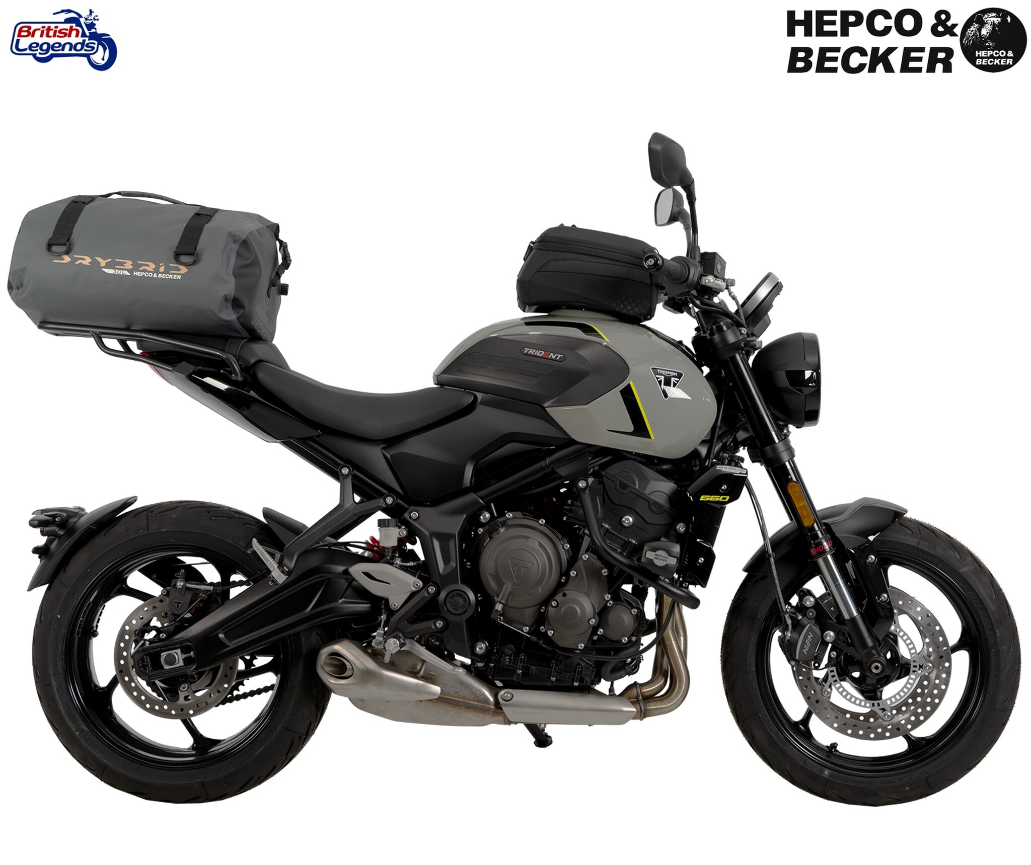 Luggage/Topcase Rack for Triumph Trident 660/800
