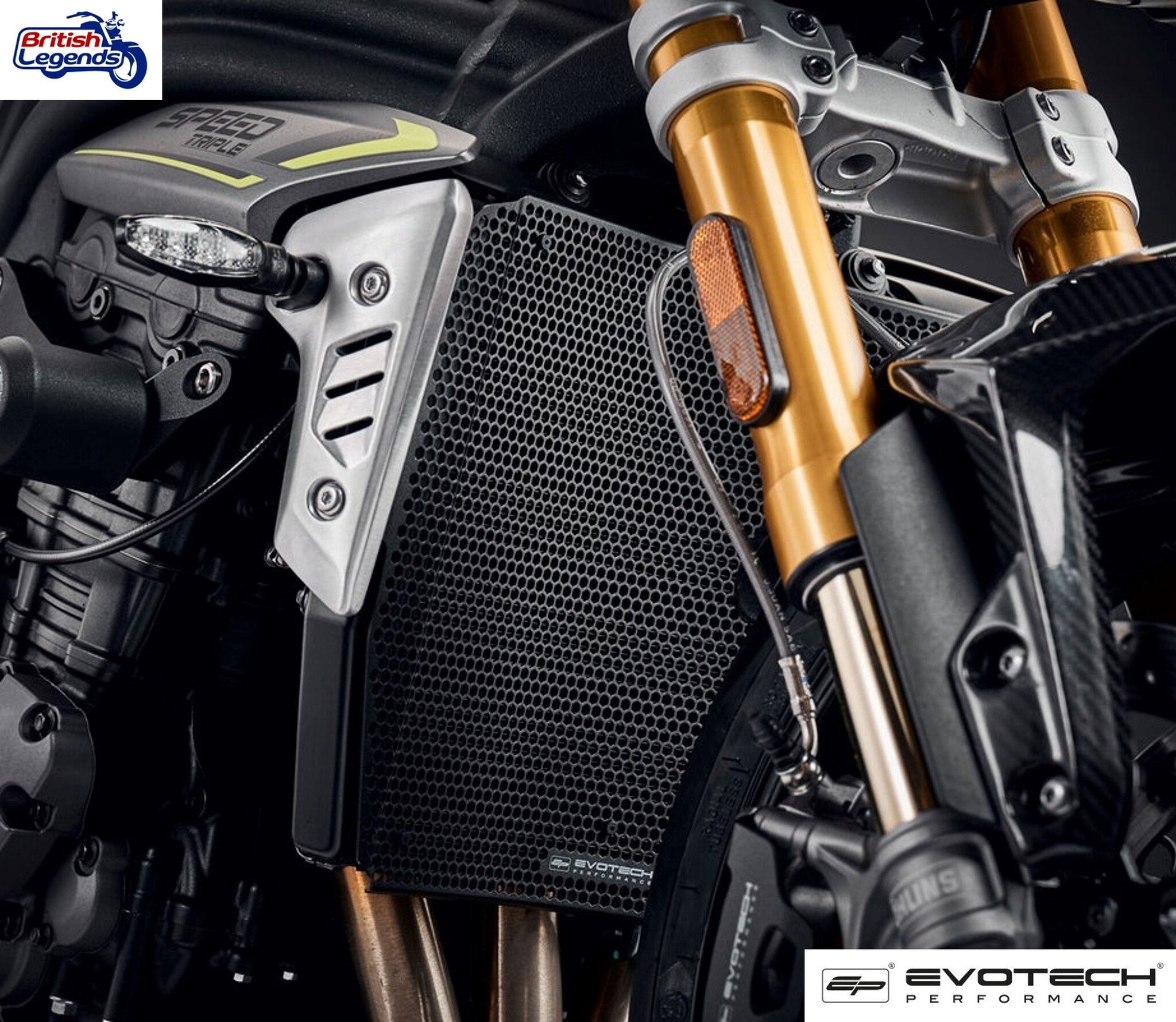 Radiator Protection for Triumph Speed Triple