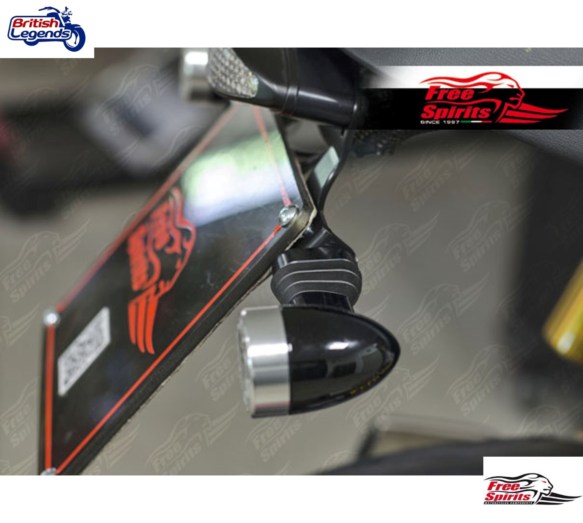 Turn Signal Adapters for Triumph Two-Point Indicators