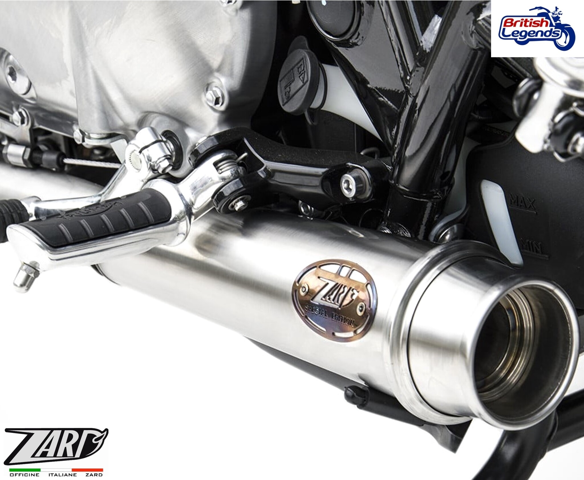 Zard Silencers for Bonneville T120 (2016-2021)