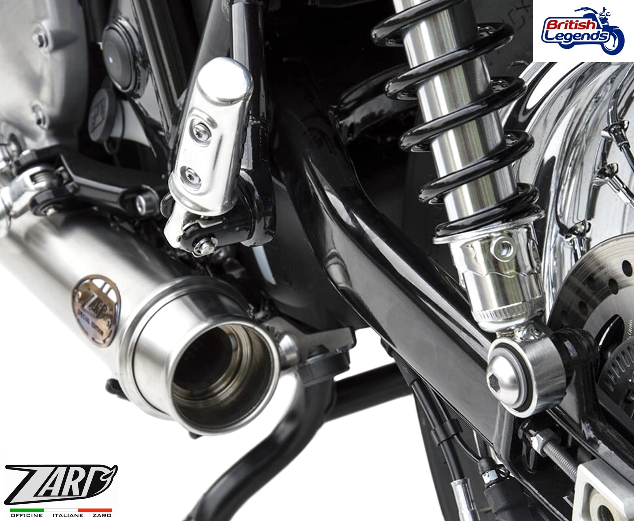 Zard Silencers for Bonneville T120 (2016-2021)