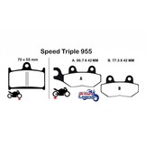 Brake Pads for Triumph Speed ​​Triple 955