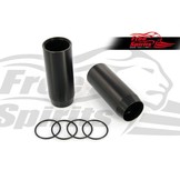 Black Alloy Fork Sleeves for Triumph Twins