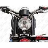 Black Alloy Fork Sleeves for Triumph Twins