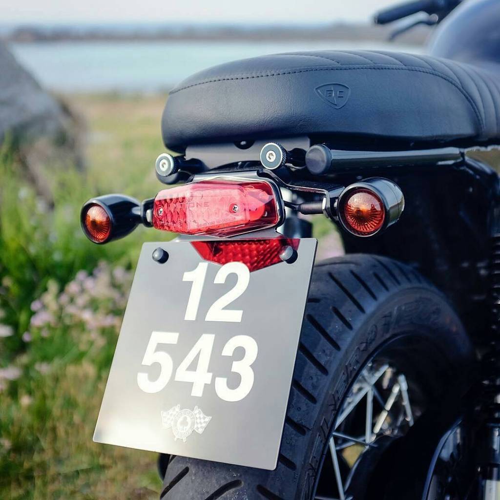 Tail Tidy For A No Fender Rear On Bonneville Thruxton And