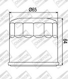 Oil Filter for Kawasaki W650/W800