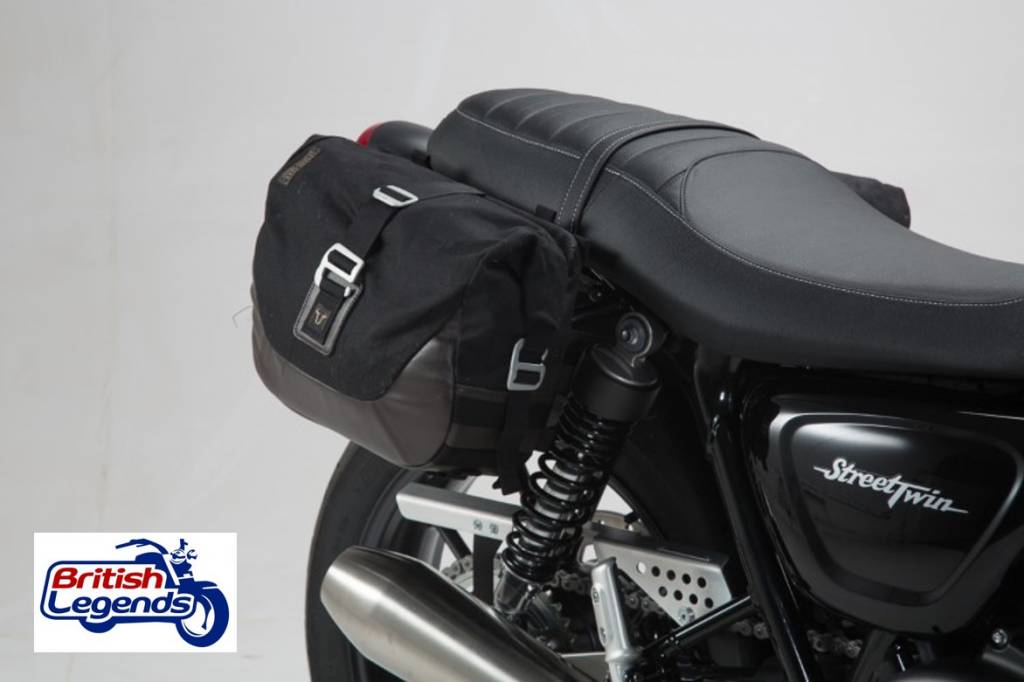 Bolsa Laterale + Soporte para Triumph Street/Speed Twin