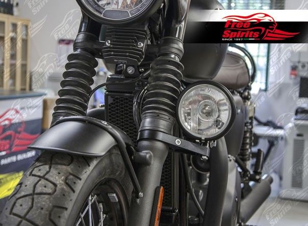 Phare Additionnel Kit Complet pour Triumph Twins