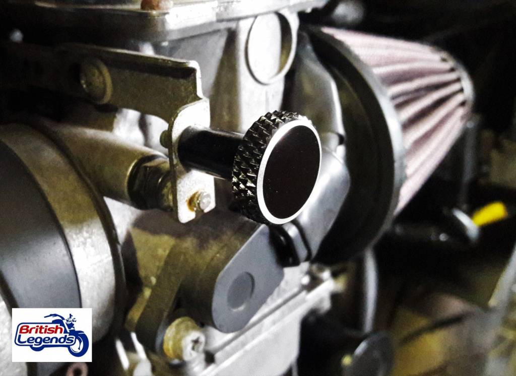 Flat-Track Choke Handle for Triumph Twins