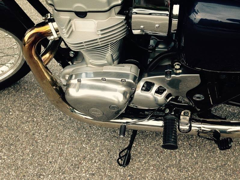 Escape Inox Hot-Rod para Kawasaki W650/W800
