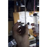 Jeringa/varilla medidora de aceite de horquilla