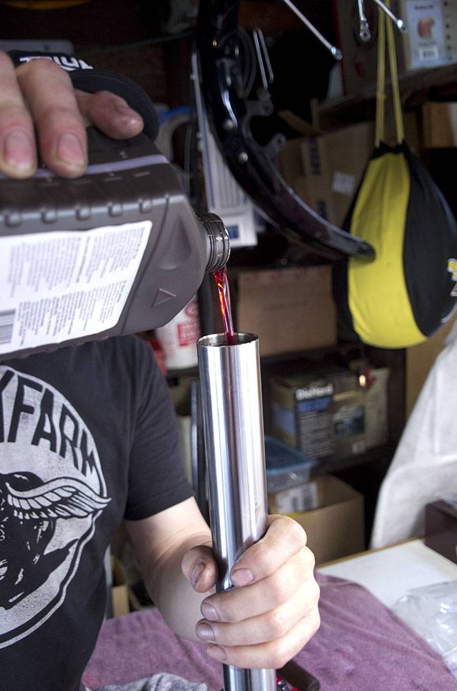 Fork Oil Syringe & Dipstick Gauge Kit