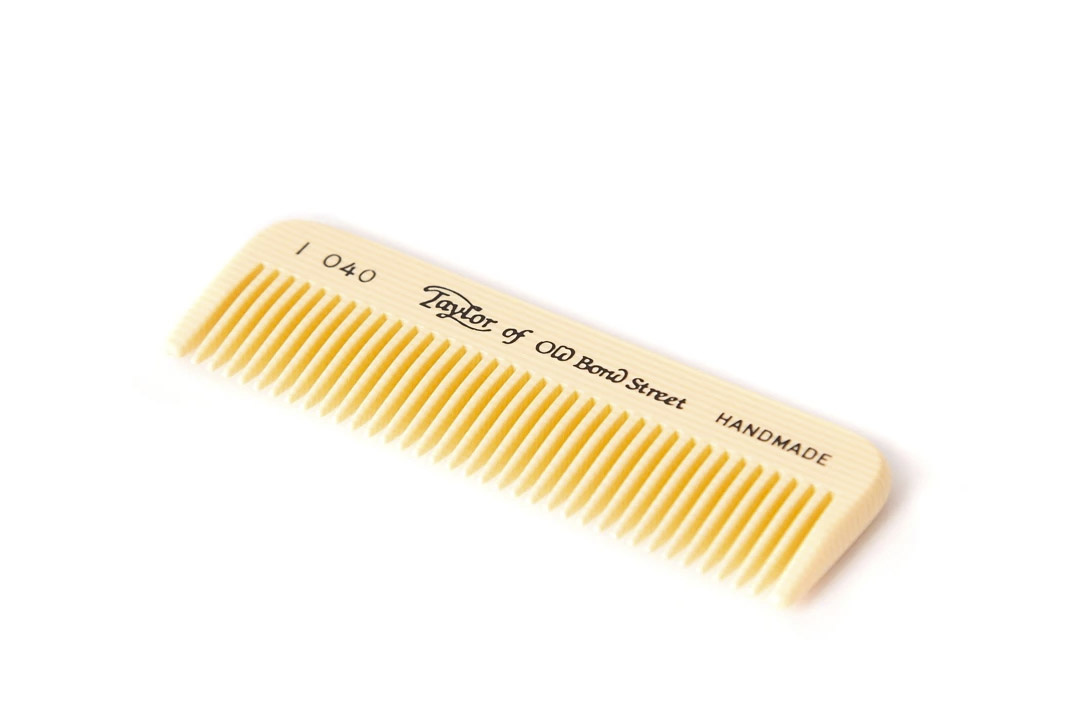 beard comb made of ivory