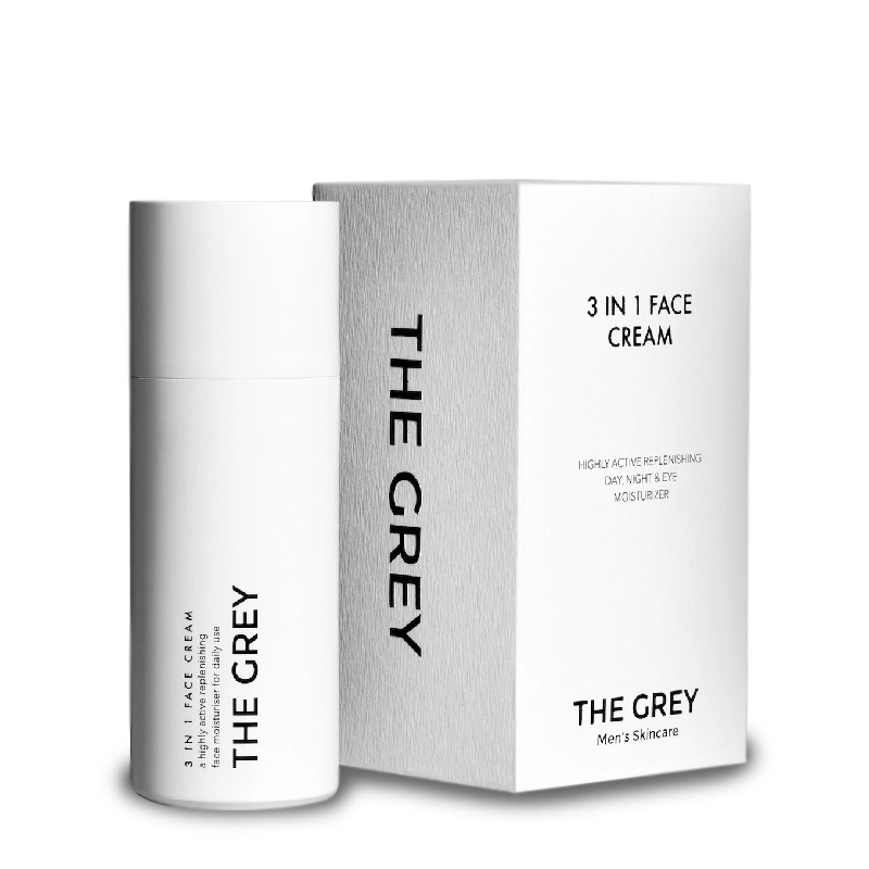 The Grey 3 In 1 Face Cream Bestellen The Alpha Men