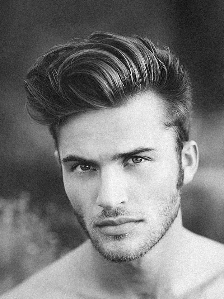 modern pompadour