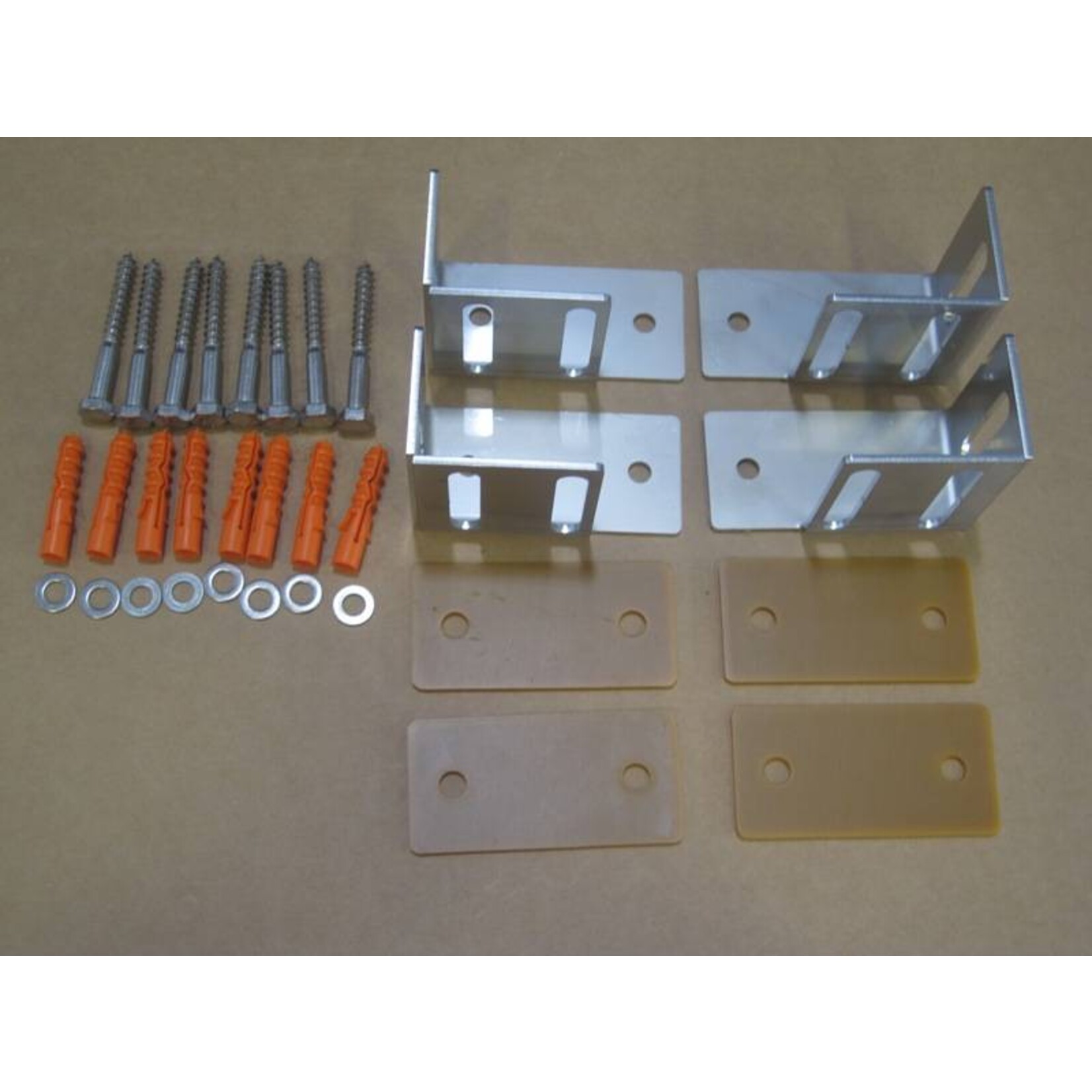 T&A RVS bevestigingset / beugelset