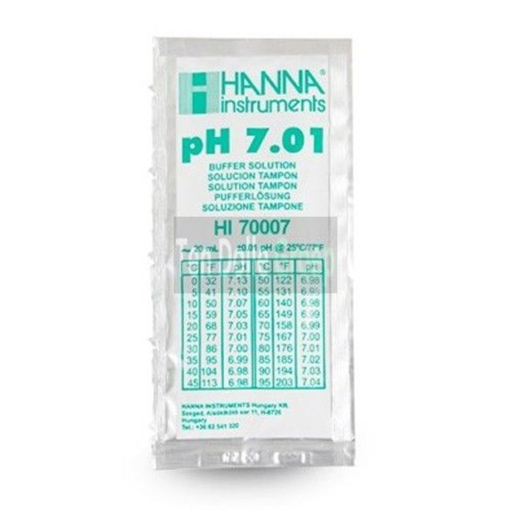 Hanna Instruments kalibratievloeistof pH7.01