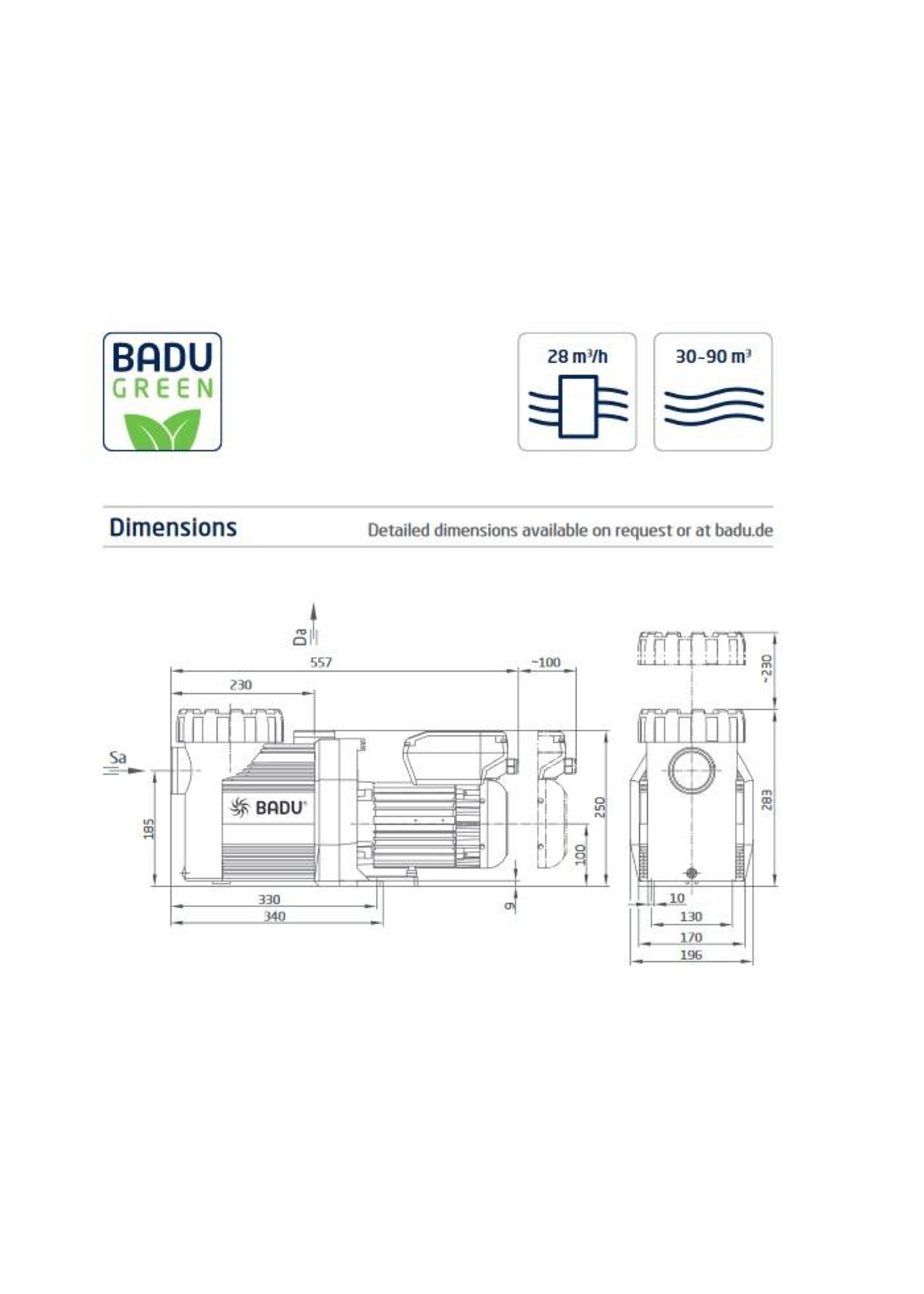 BADU Badu 90 - 0,40kW - Copy - Copy - Copy