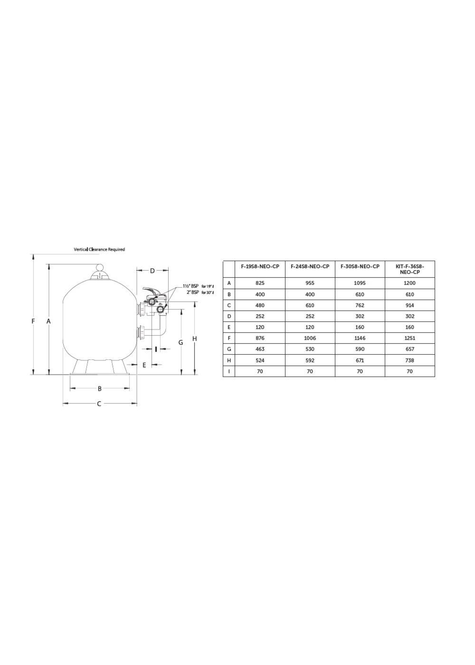 Pentair Filter Triton NEO